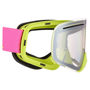 Bilde av Vision Amoq med magnetisk linse goggles/briller Pink/HiVis Silver Mirror