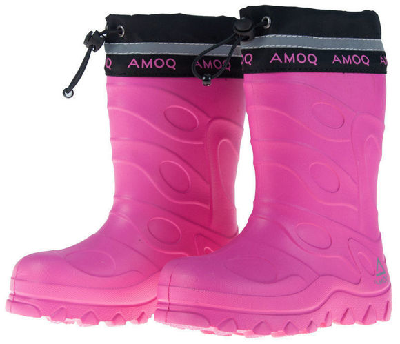 Bilde av Freetime AMOQ Junior/dame rosa snøscooter/varme støvler