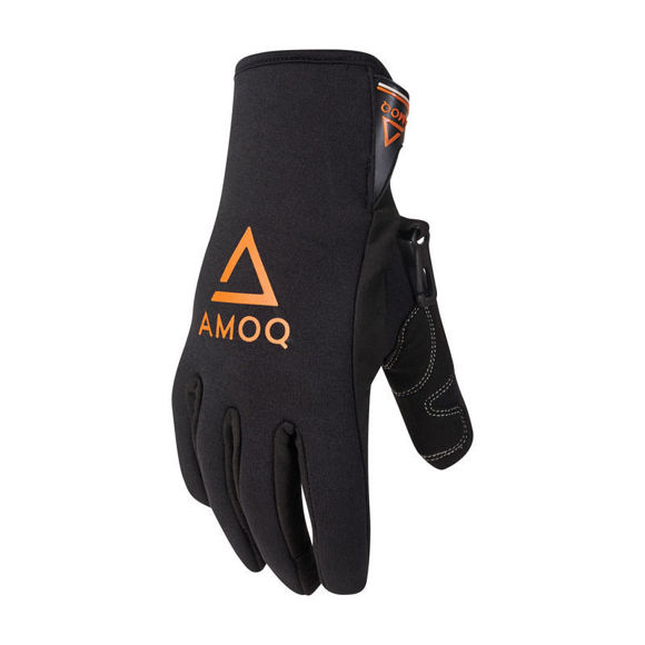 Bilde av AMOQ Neoprene Hanske snøscooter Svart/Orange