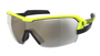 Bilde av Scott Spur Solbrille Sort/Gul Gull Krom Enhancer + Klart Glass