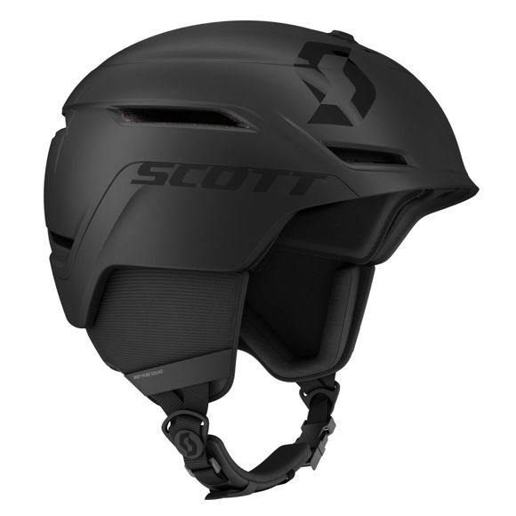 Bilde av Scott Symbol 2 Plus Hjelm Sort godkjent til snøscooter.