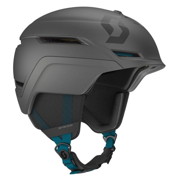 Bilde av Scott Hjelm Symbol 2+ godkjent til snøscooter Grå/Blå