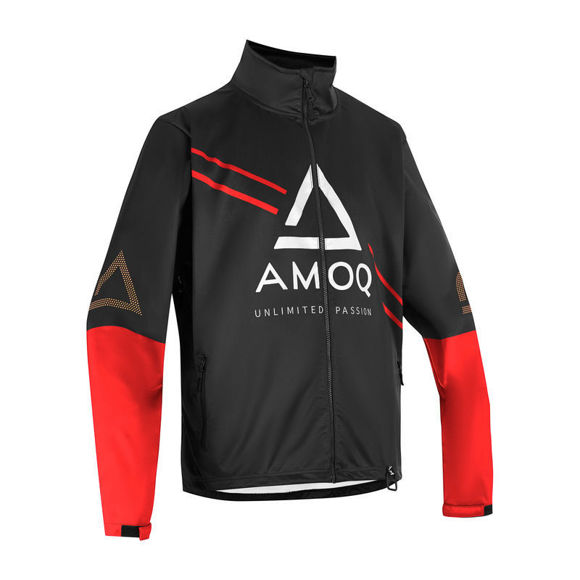 Bilde av AMOQ Apex Racing Jakke snøscooter Svart/Rød/Hvit