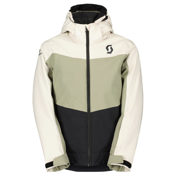 Bilde av Scott Ultimate Dryo Jakke barn/junior snøscooter Hvit/Grå