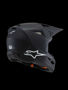 Bilde av Alpinestars Hjelm SM3 Barn/Junior Matte Black
