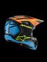 Bilde av Alpinestars Hjelm SM3 Barn/Junior Fray Black/Orange/Yellow Fluo