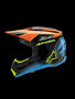 Bilde av Alpinestars Hjelm SM3 Barn/Junior Fray Black/Orange/Yellow Fluo