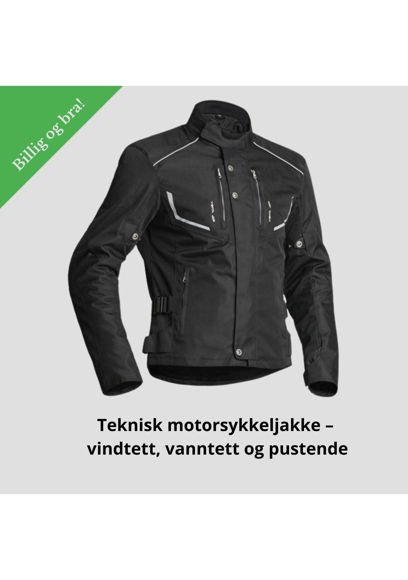 Bilde av SALG Halden MC jakke Dame LIndstrands svart