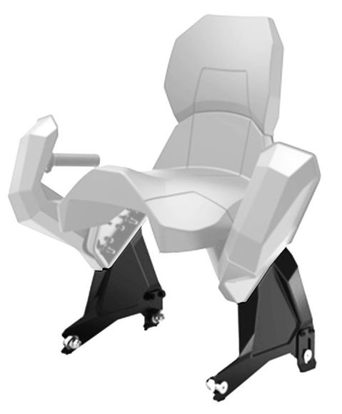 Bilde av Kimpex Seat Jack LT/DX Festesett, BRP snøscooter
