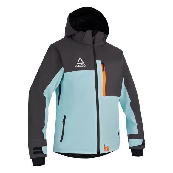 Bilde av AMOQ Dynamic foret W's Jakke dame snøscooter Grå/Mint/Oransje