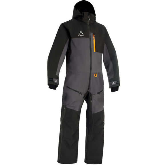 Bilde av Heldress AMOQ Dynamic Monosuit snøscooter Svart/Grå/Oransje