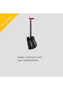Bilde av SledTech Spade m/Sag Sort