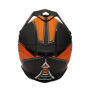 Bilde av AMOQ Crosshjelm Meteor V2 Axis Svart/Orange