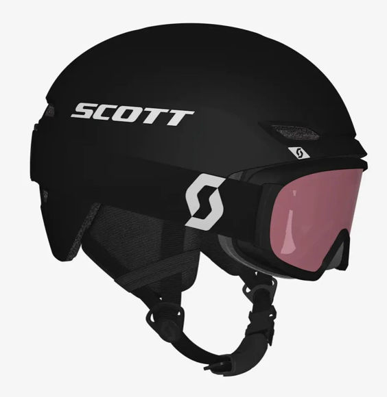 Bilde av Scott Keeper 2 barn/Junior Hjelmsett Sort