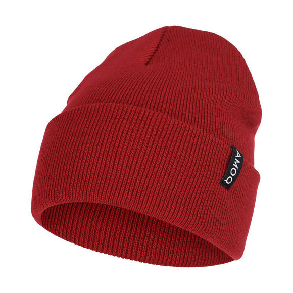 Bilde av AMOQ Axis lue beanie Rød