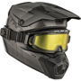 Bilde av CKX Hjelm Titan AMS Matt Carbon + Elektrisk oppvarmede briller/goggles