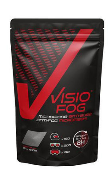 Bilde av VISIOFOG Antifog microfiber wipe x200 use