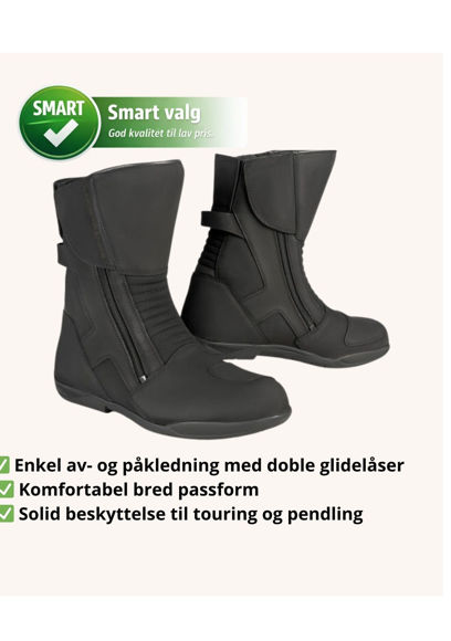 Bilde av Lindstrands Touring 2Z MC støvel Svart