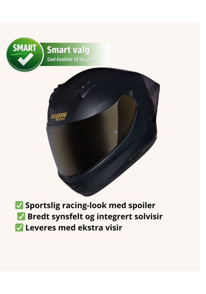 Bilde av Helhjelm med gullvisir Nolan N60-6 Sport Aureo Matt