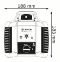 Bosch Roterende Laser GRL 400 H M/LR1