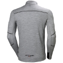 HELLY HANSEN TRØYE MERINO HALF-ZIP LIFA GRÅ