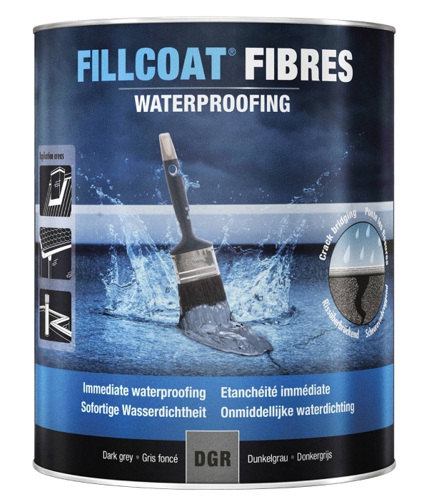 RUST-OLEUM FILLCOAT FIBER VANNTETT TETTEMASSE 1 LITER