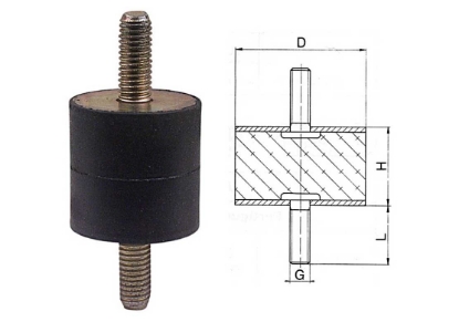 VIBRASJONSDEMPER TYPE A30/20 B