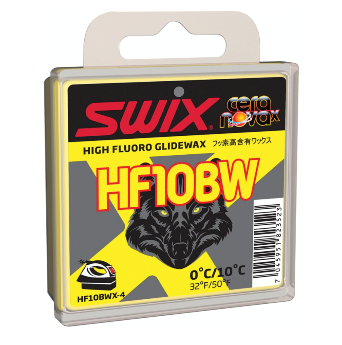 Bilde av Swix  HF10BWX Black W, 0 °C/10°C, 40g