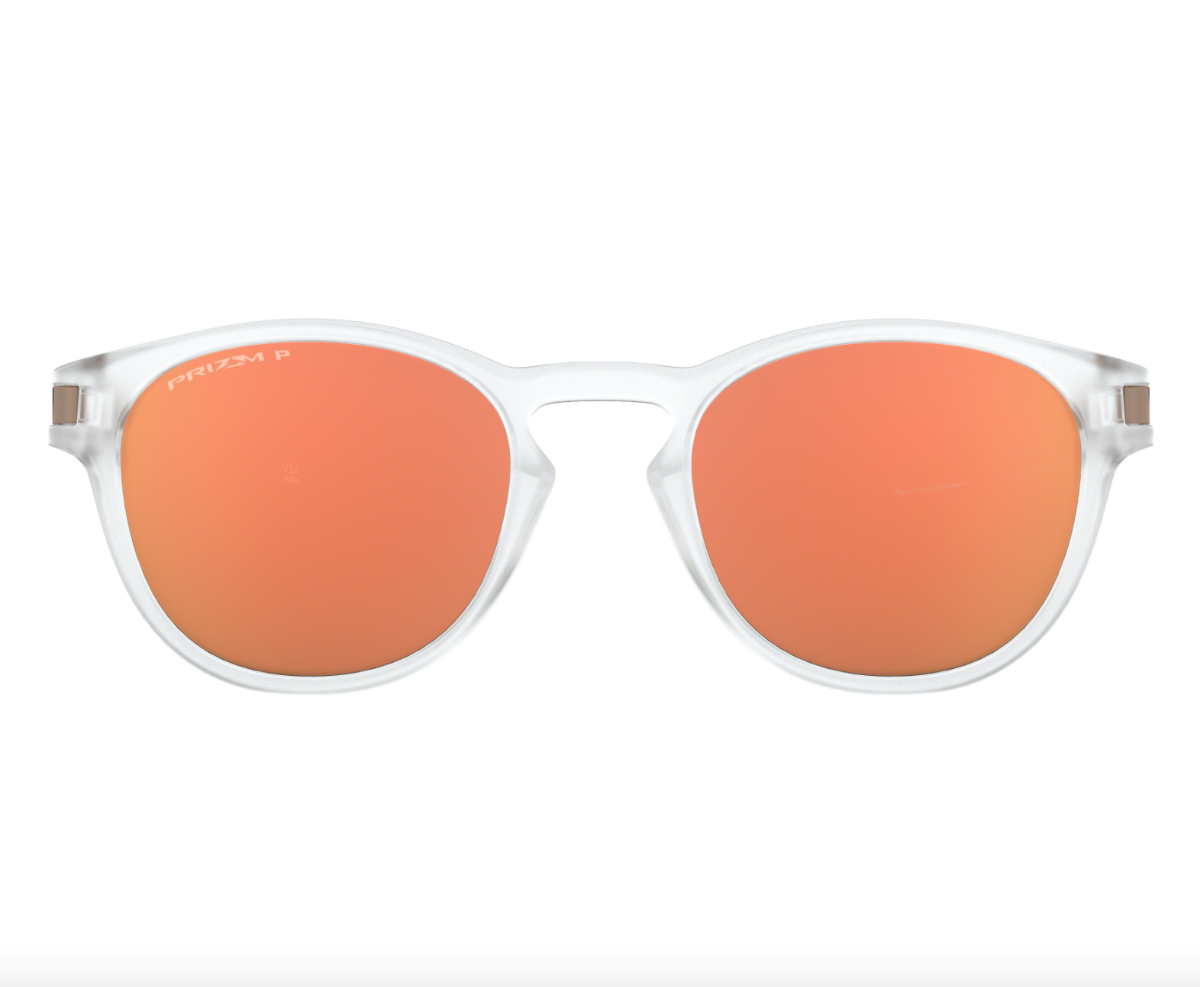 Bilde av  Oakley Latch, Matte Clear, Prizm Rose Gold Polarized 9265-5253