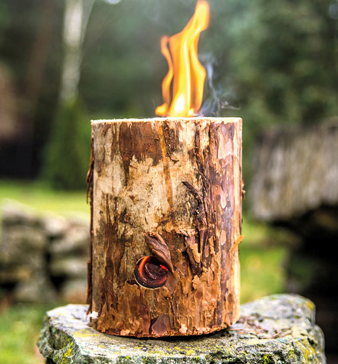 Bilde av woodson log candle forget mosquitos