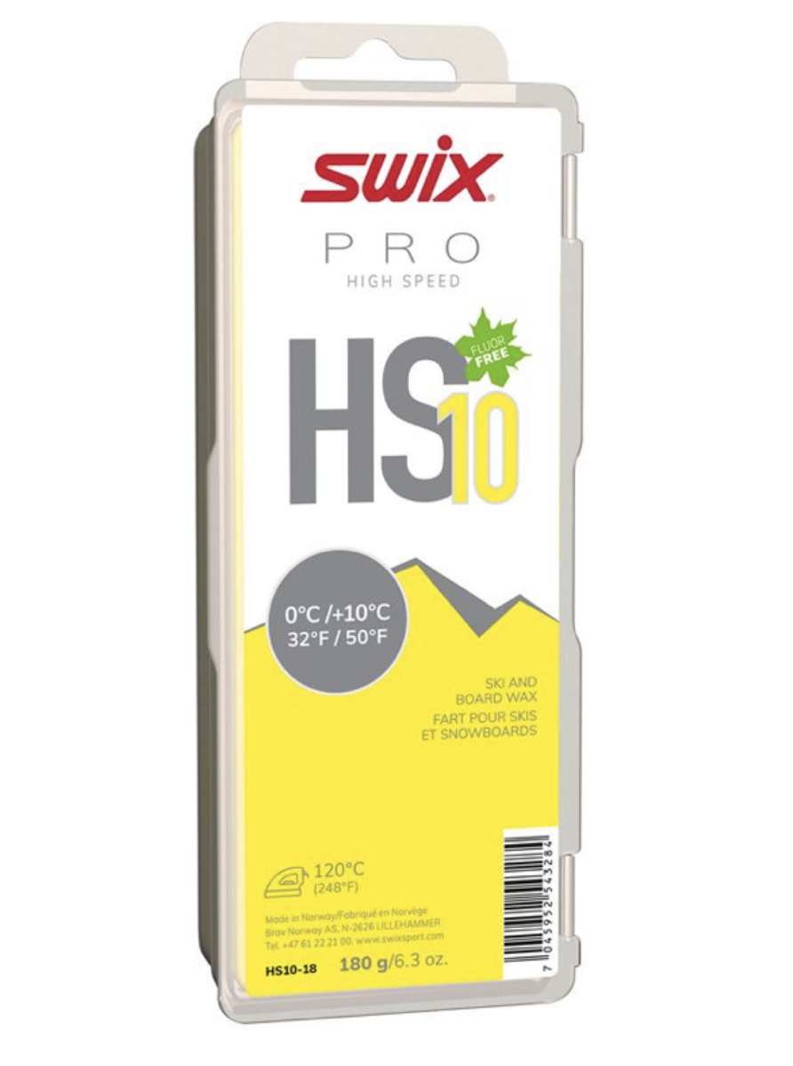 Bilde av Swix  HS10 Yellow, 0°C/+10°C, 180g