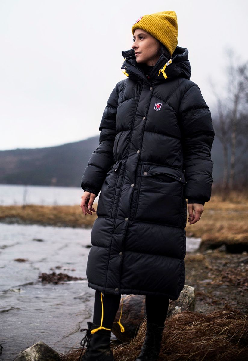 Bilde av Fjällräven  Expedition Long Down Parka W 550 Black