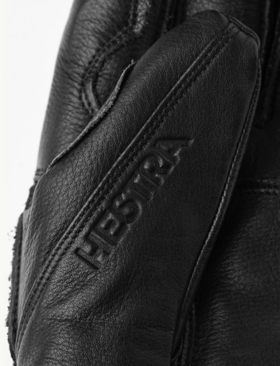 Bilde av Hestra  Leather Fall Line - 5 Finger Black 