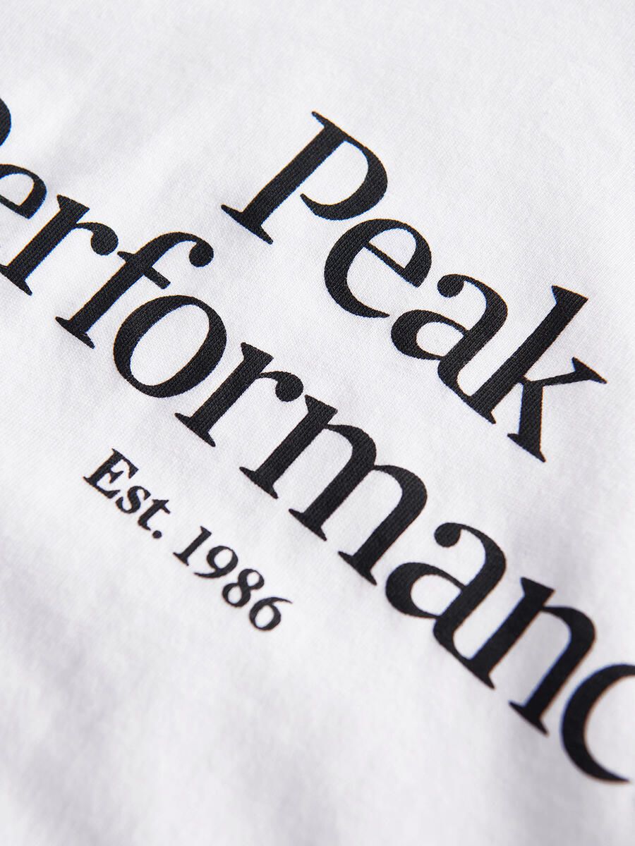 Bilde av Peak Performance  W Original Tee 120 White