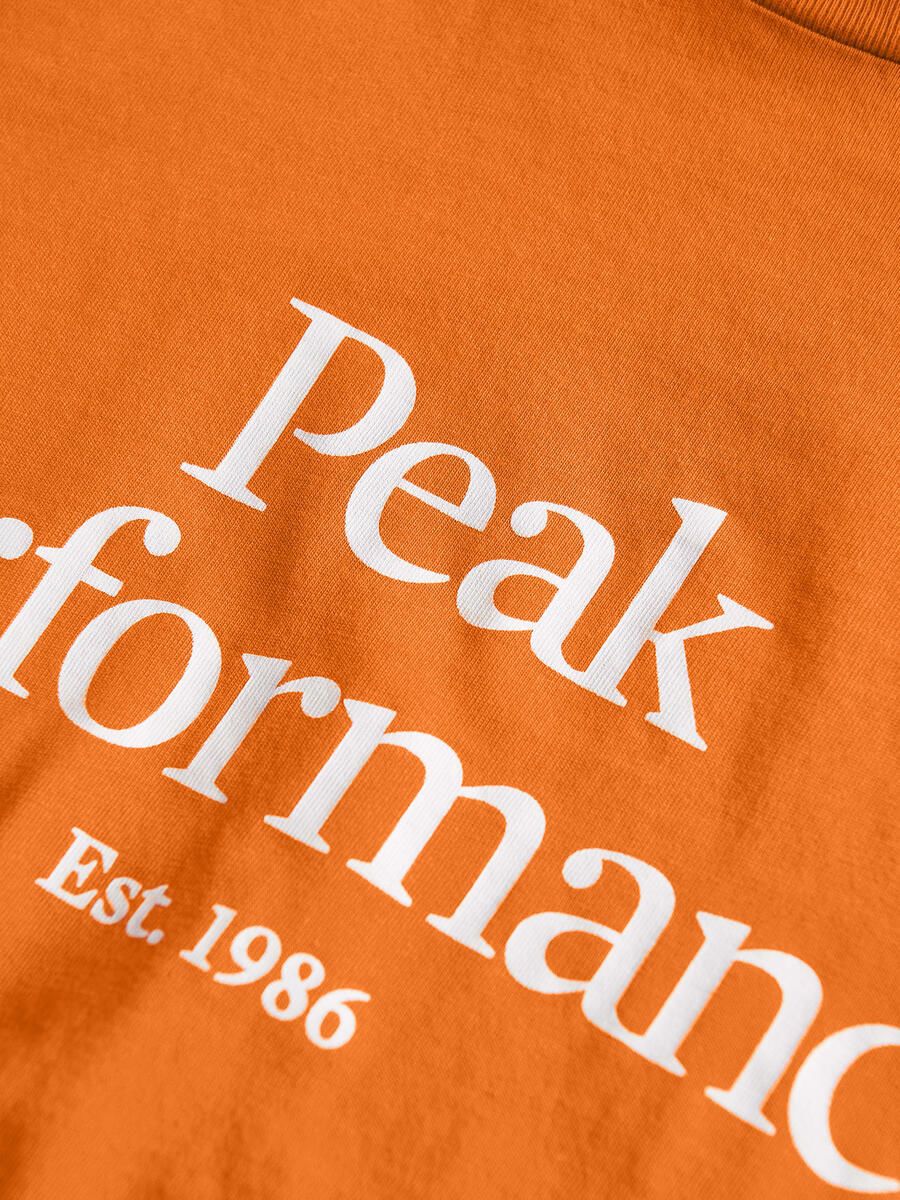Bilde av Peak Performance  M Original Tee 220 Orange Flare
