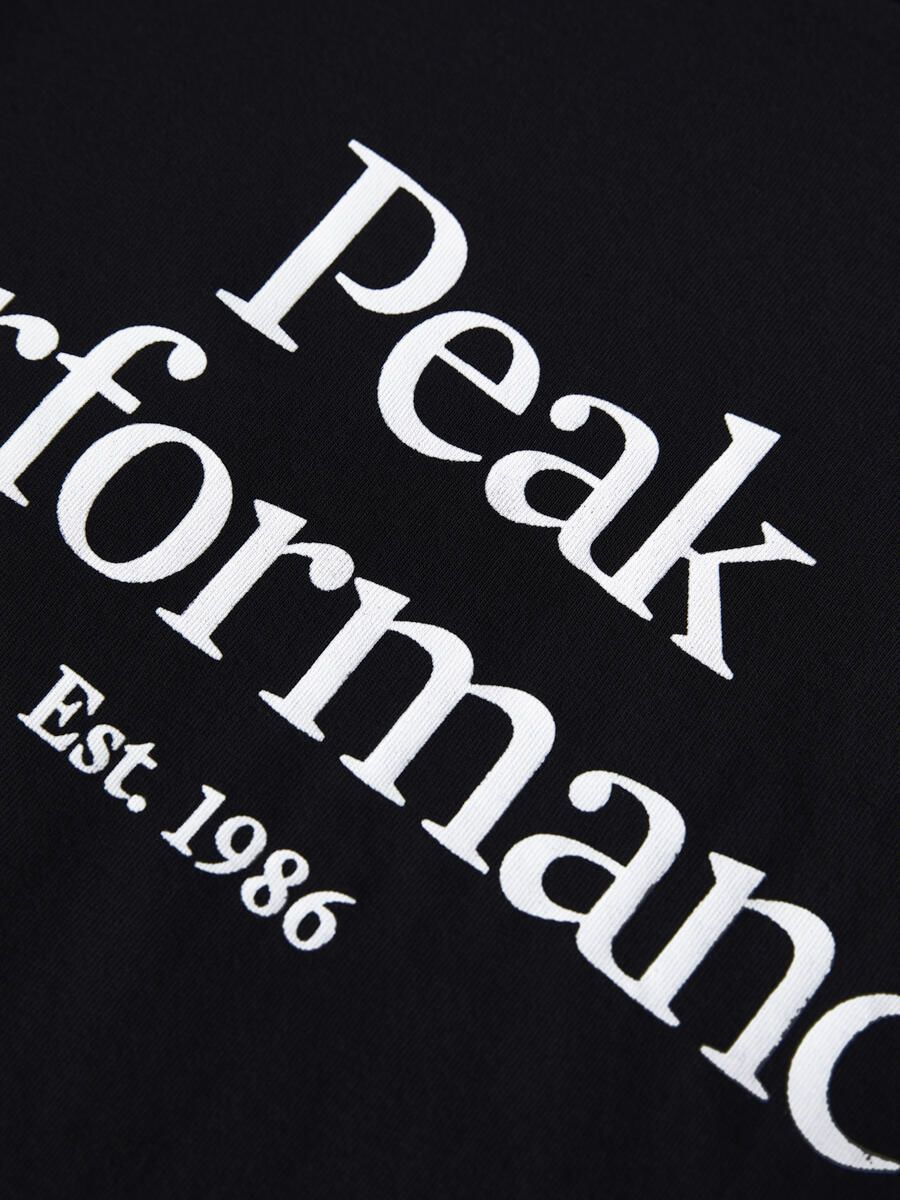 Bilde av Peak Performance  M Original Tee 080 Black