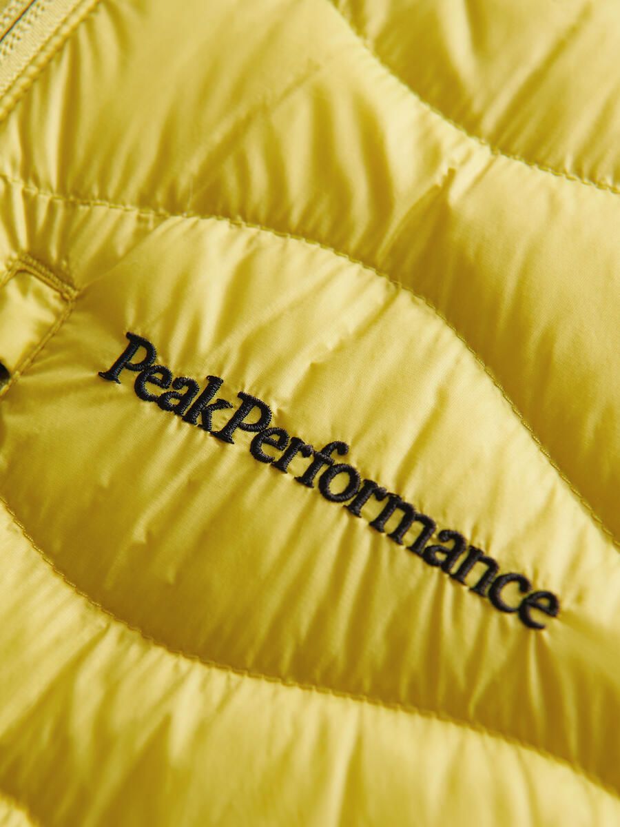 Bilde av Peak Performance  M Helium Down Hybrid Hood J 110 Canary Lime