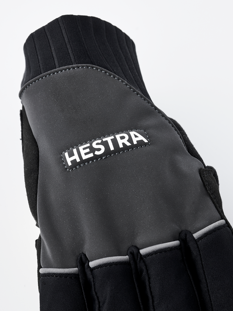 Bilde av Hestra  Bike Reflective Long 5 Finger 370 Dark Grey
