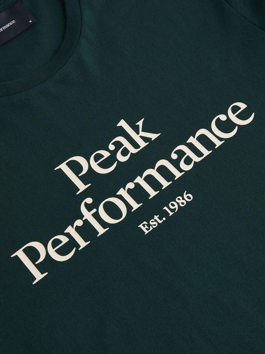 Bilde av Peak Performance  M Original Tee 242 Scarab Green