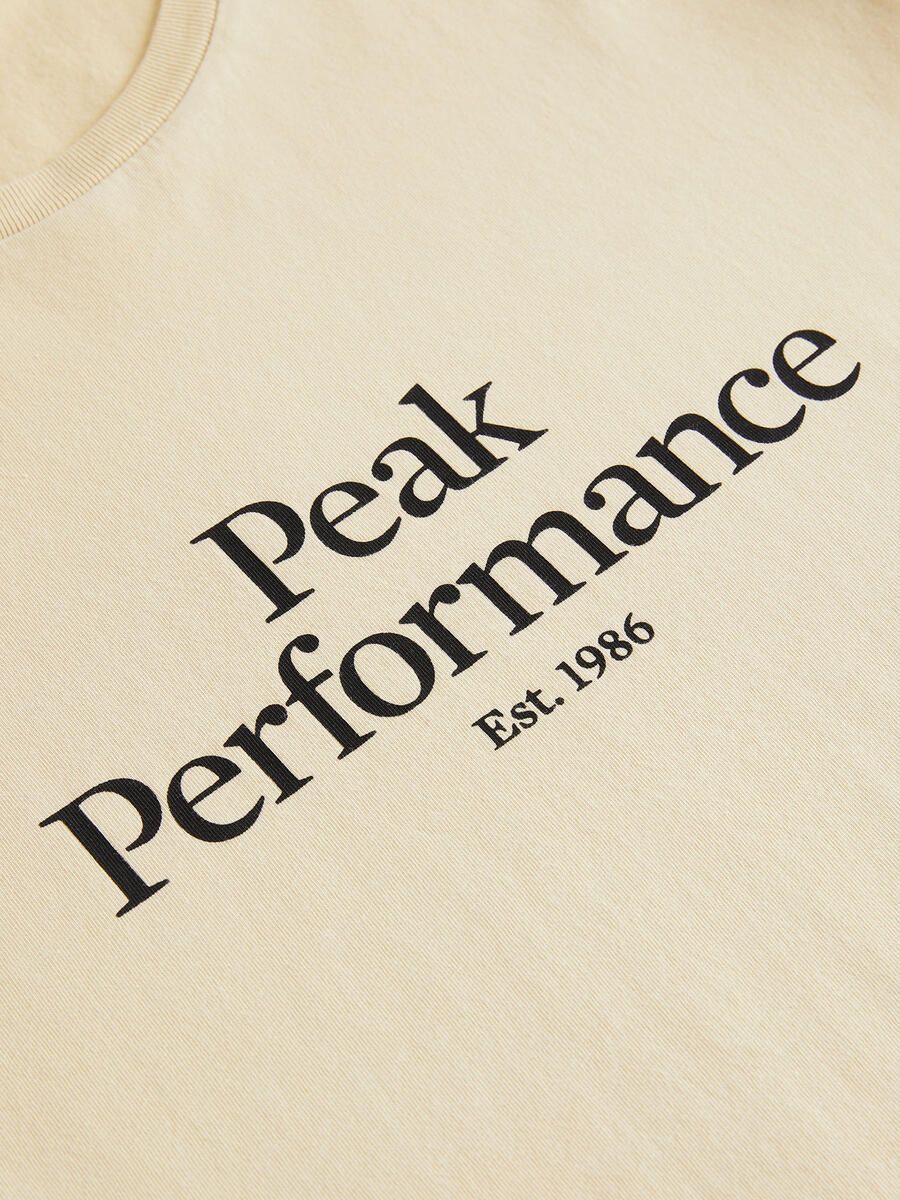 Bilde av Peak Performance  W Original Tee 242 Pale
