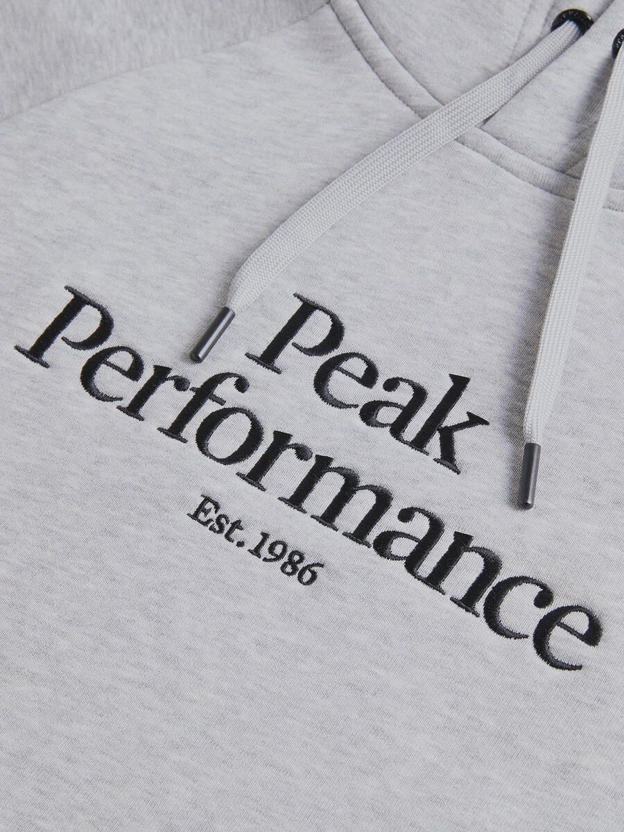 Bilde av Peak Performance  M Original Hood 242 Med Grey Melange