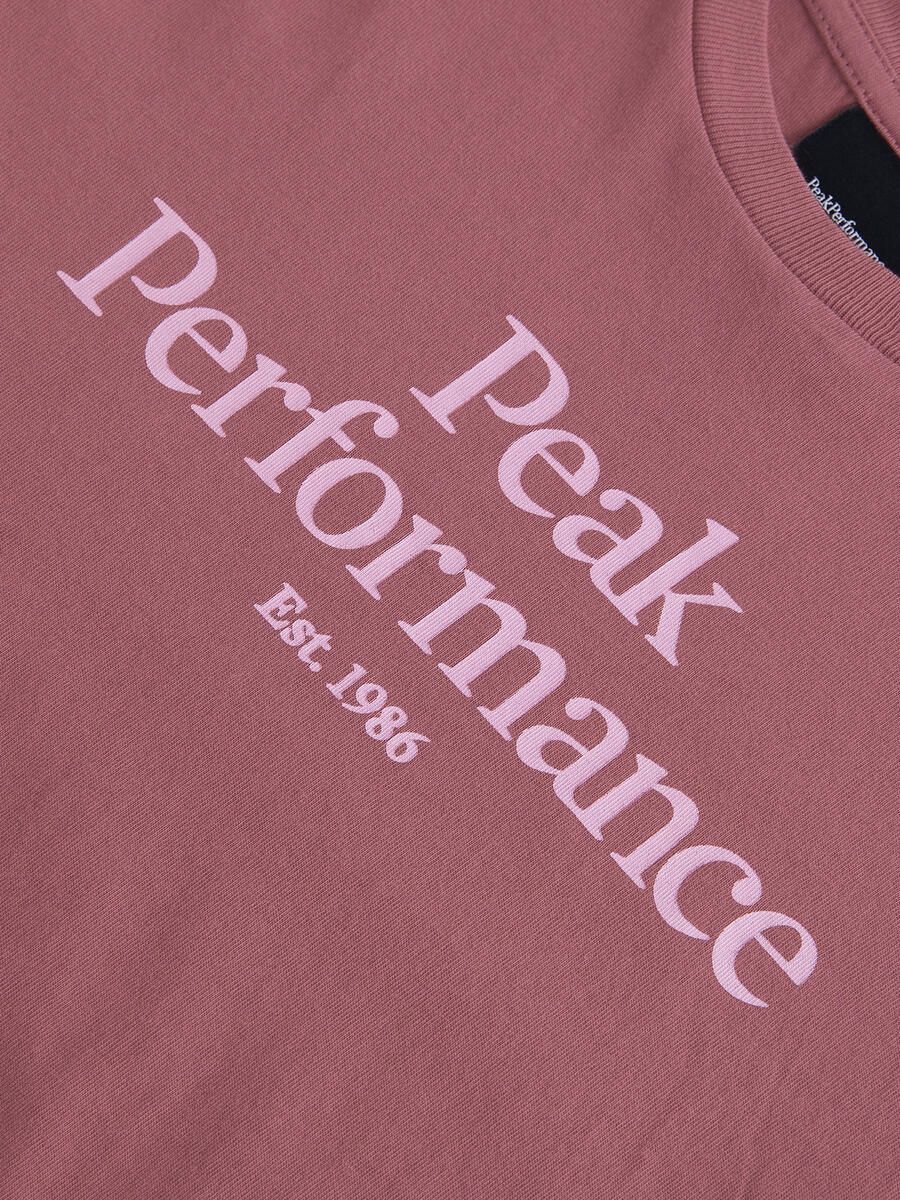 Bilde av Peak Performance  Jr Original Tee 242 Rose Brown