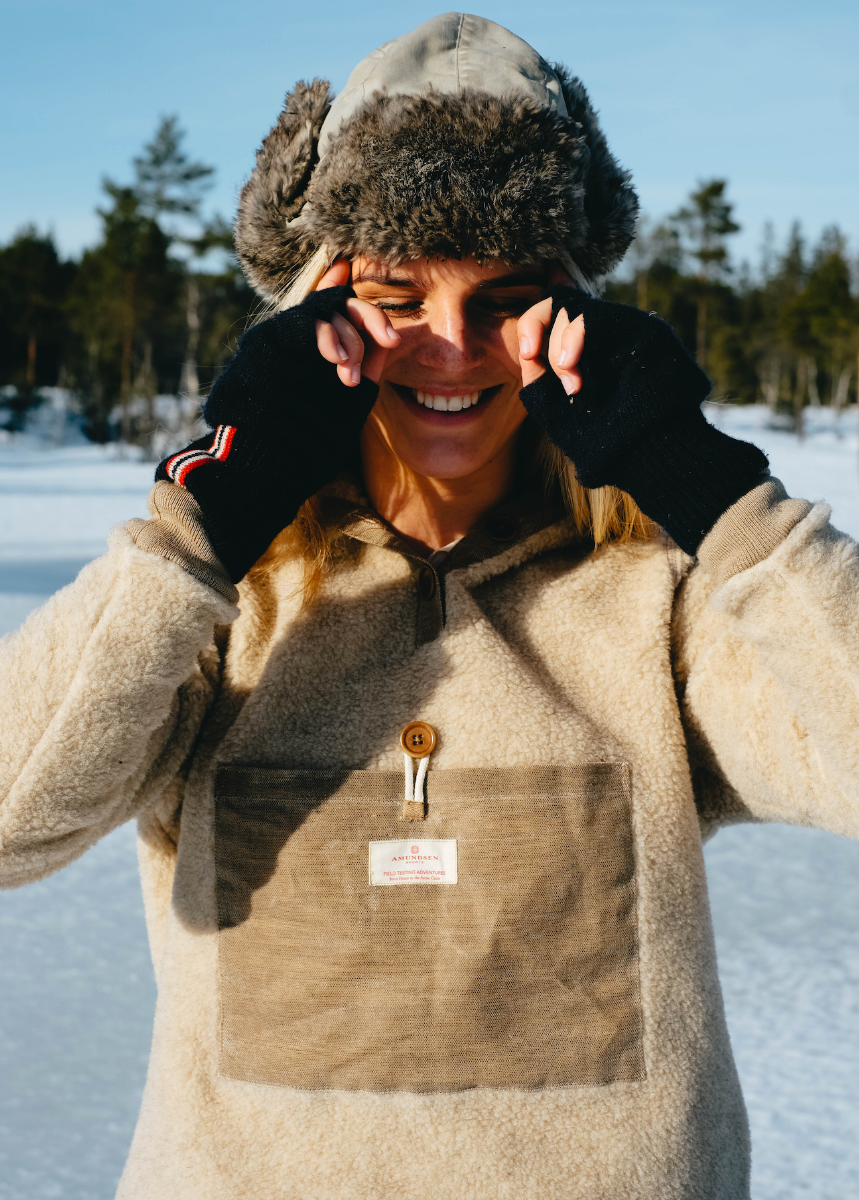 Bilde av Amundsen Heroes Wool Fleece Womens 610 Natural