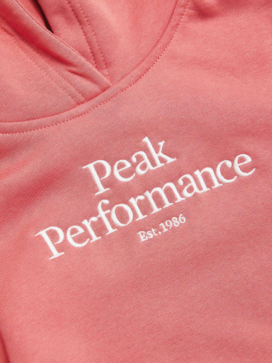 Bilde av Peak Performance  Jr Original Hood 050 Trek Pin-Soft Red