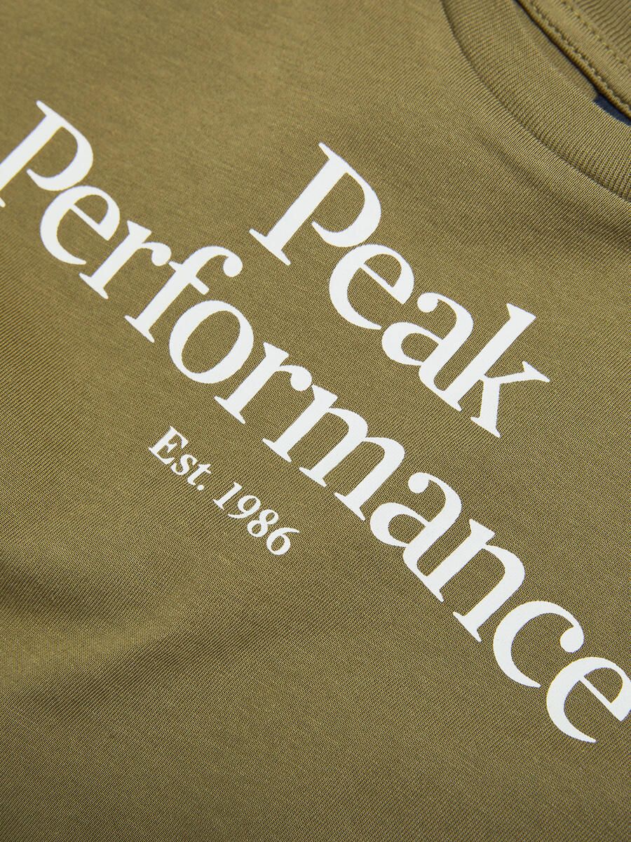 Bilde av Peak Performance  Jr Original Tee 020 Snap Green