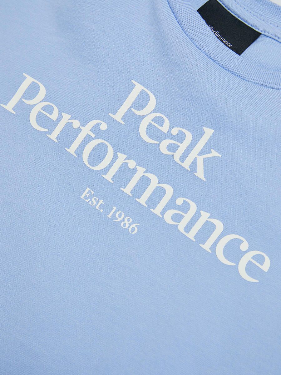 Bilde av Peak Performance Jr Original Tee amity blue