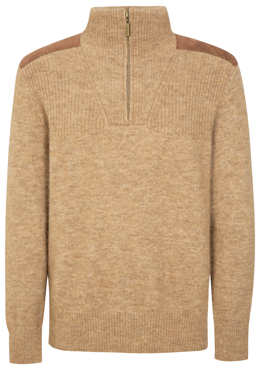 Bilde av WoolLand  Loen Knitted Men sweater C03 Walnut