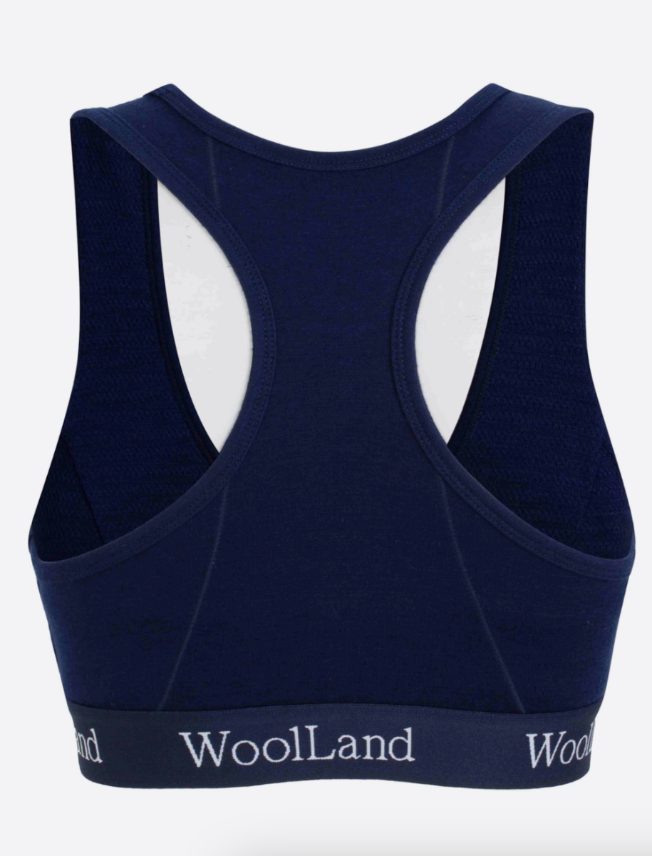 Bilde av WoolLand  Sandfjellet Bra 2 B00 Blue Ink