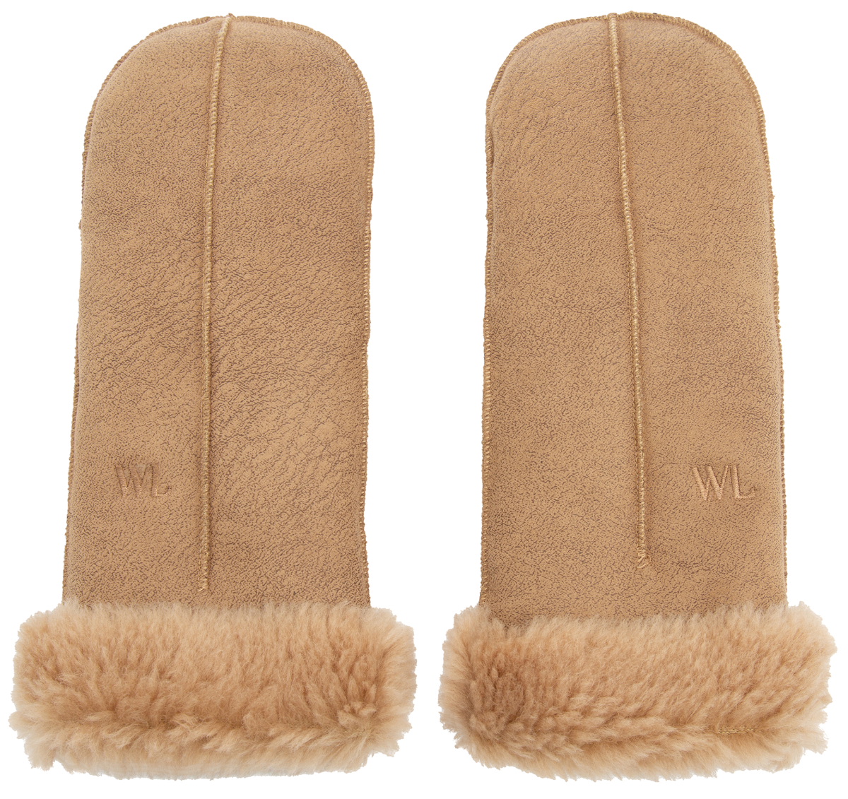 Bilde av WoolLand  Solveggen Mittens C00 Brown