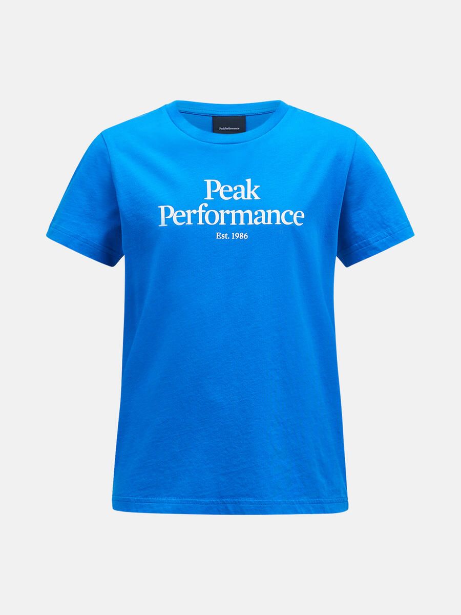 Bilde av Peak Performance Jr Original Tee Princess blue